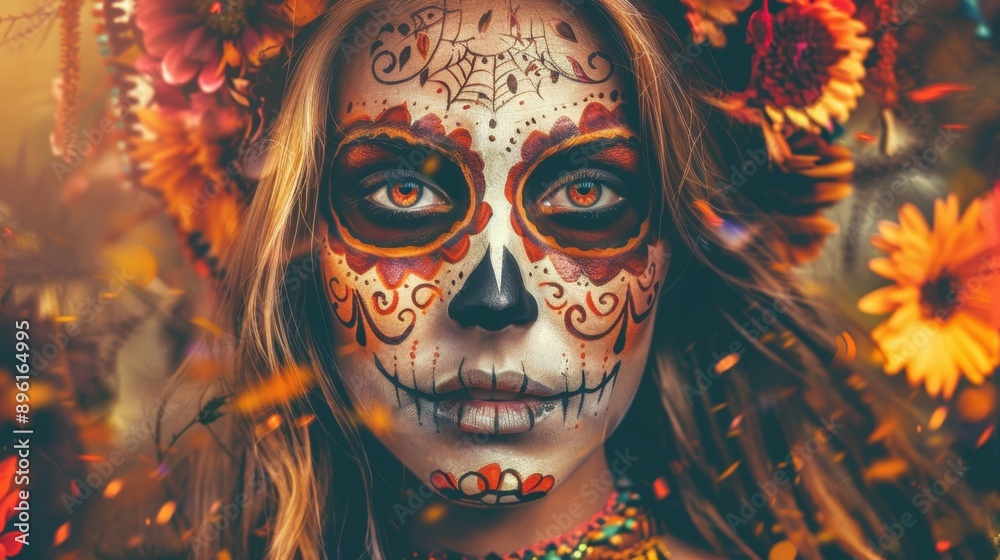 the mask of the carnival