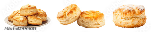 Scone png cut out element set