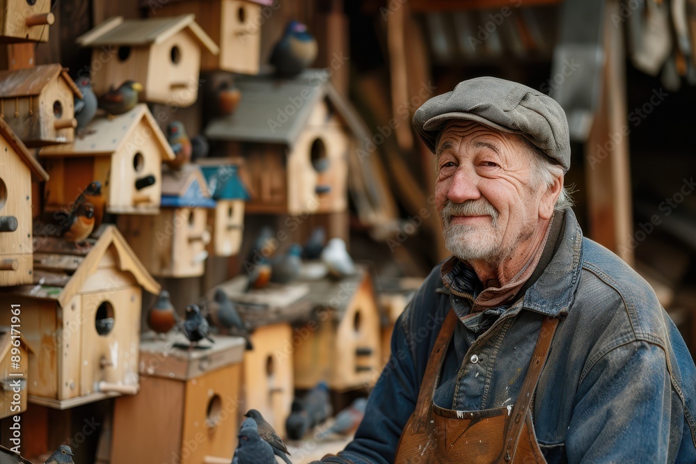Crafting Joy: Profile of a Retired Man Creating Birdhouses as a Creative Pastime in Retirement Crafting Joy: Profile of a Retired Man Creating Birdhouses as a Creative Pastime in Retirement