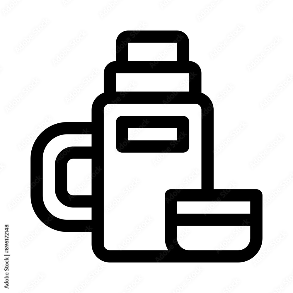 thermos line icon thermos line icon