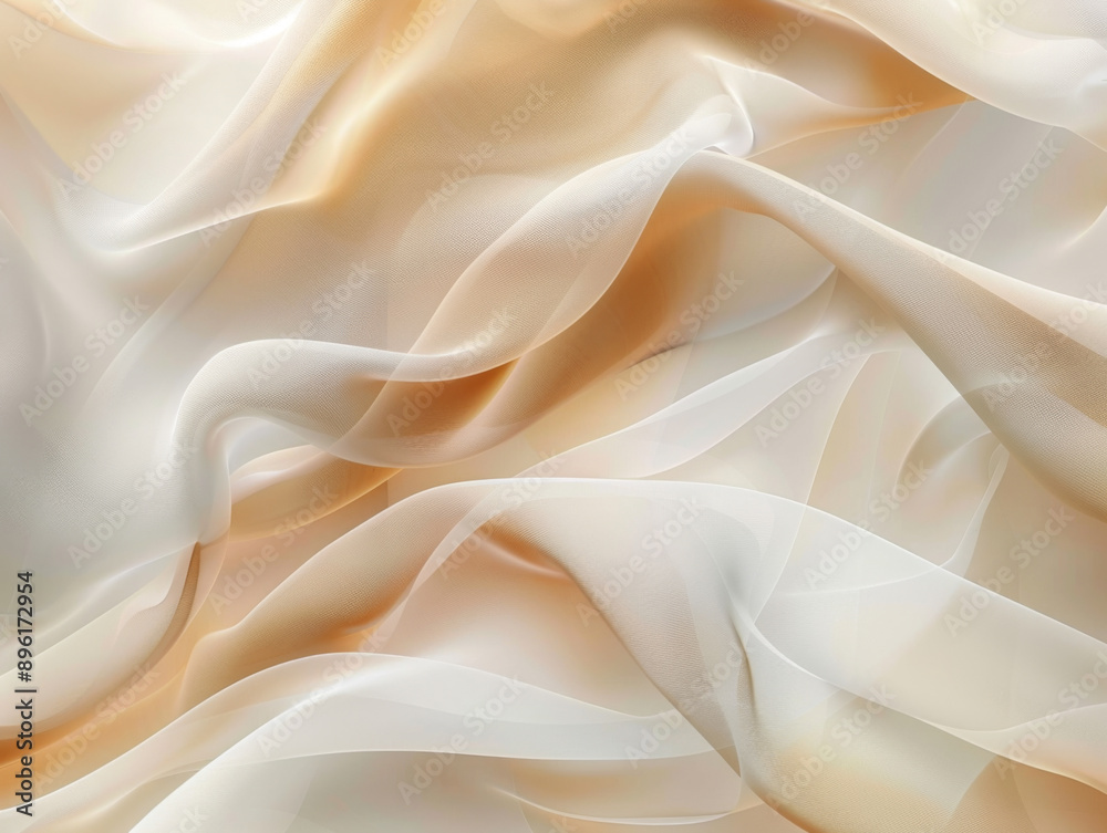 Abstract Tan Background, Generative AI Illustration Abstract Tan Background, Generative AI Illustration