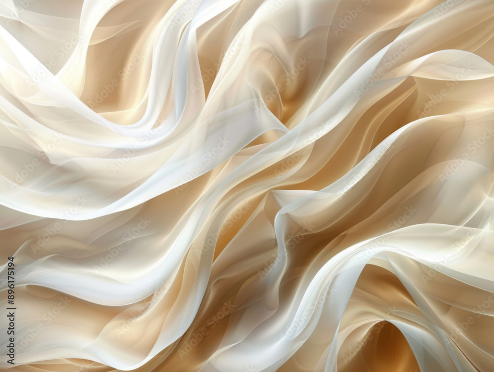 Abstract Tan Background, Generative AI Illustration Abstract Tan Background, Generative AI Illustration