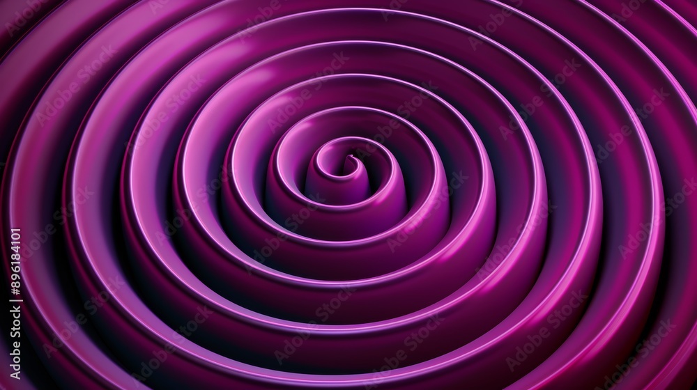A pattern of concentric circles in varying shades of purple and pink, creating a hypnotic, mesmerizing effect, high-resolution photo, realistic photo, hyper realistic
