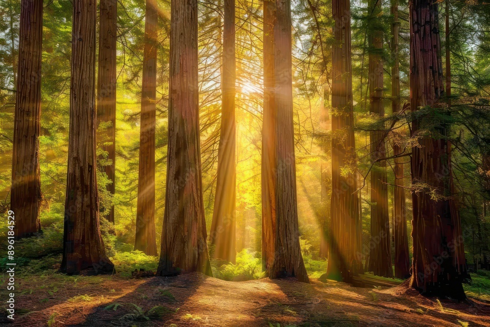 Fototapeta premium forest in autumn