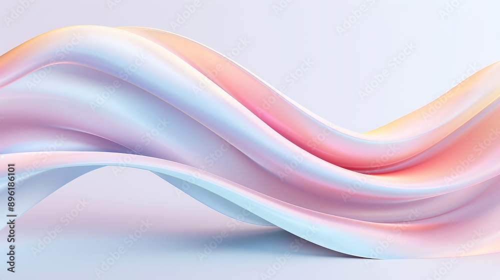 A soft, pastel gradient with flowing lines and gentle curves, creating a calming abstract background, high-resolution photo, realistic photo, hyper realistic A soft, pastel gradient with flowing lines and gentle curves, creating a calming abstract background, high-resolution photo, realistic photo, hyper realistic