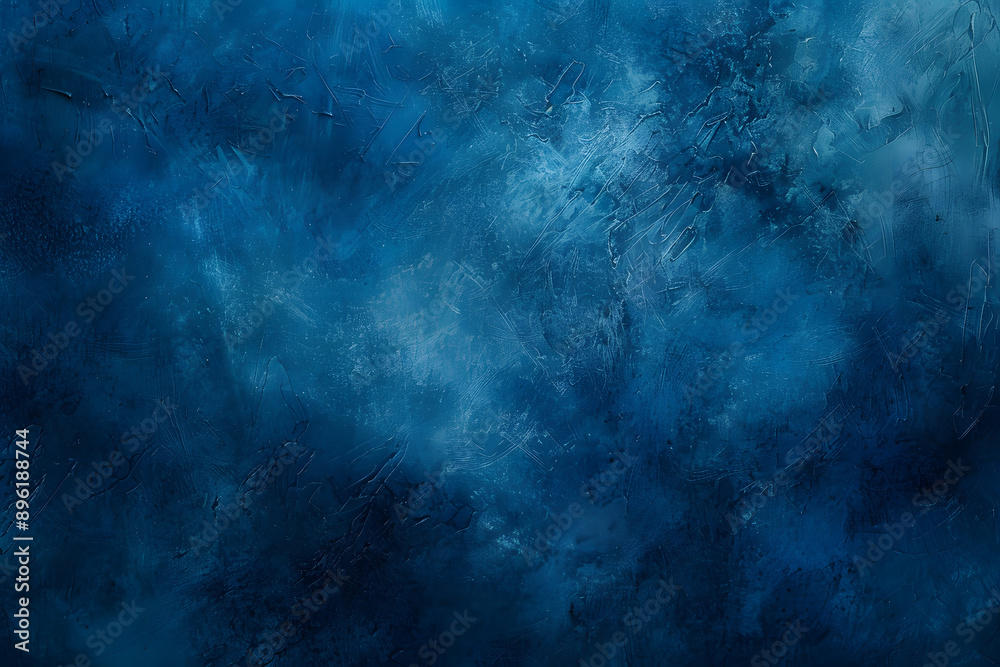 Plain one color sapphire blue photography backdrop, chiaroscuro effect, slightly cloudy textured backdrop Plain one color sapphire blue photography backdrop, chiaroscuro effect, slightly cloudy textured backdrop