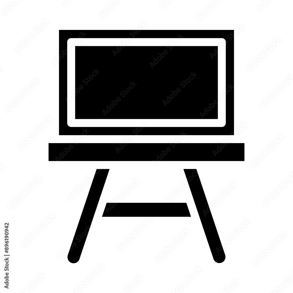 Canvas Vector Glyph Icon Design