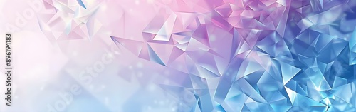Luminous Fragments Geometric abstract background wallpaper