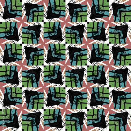pattern of squares
