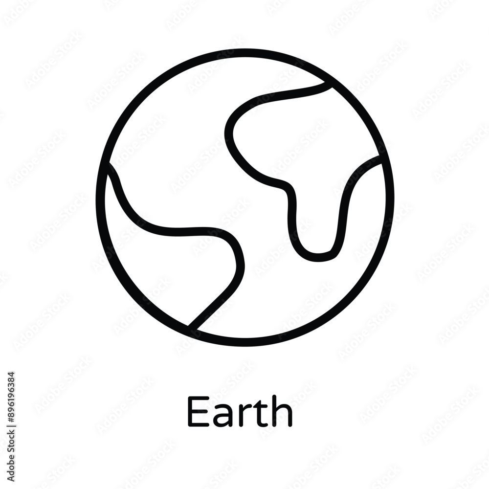 Earth vector icon Earth vector icon