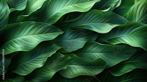 Green Leaves Texture