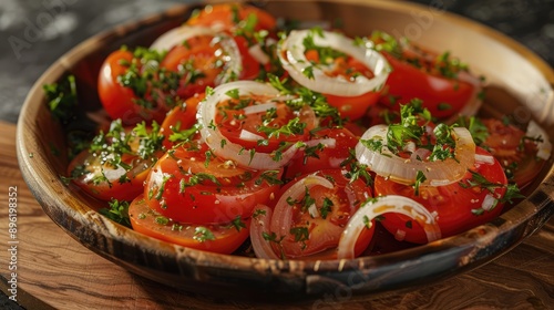 tomato and basil salad