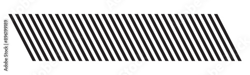 Digital rows of slanted black lines on transparent background. Vector illustration.