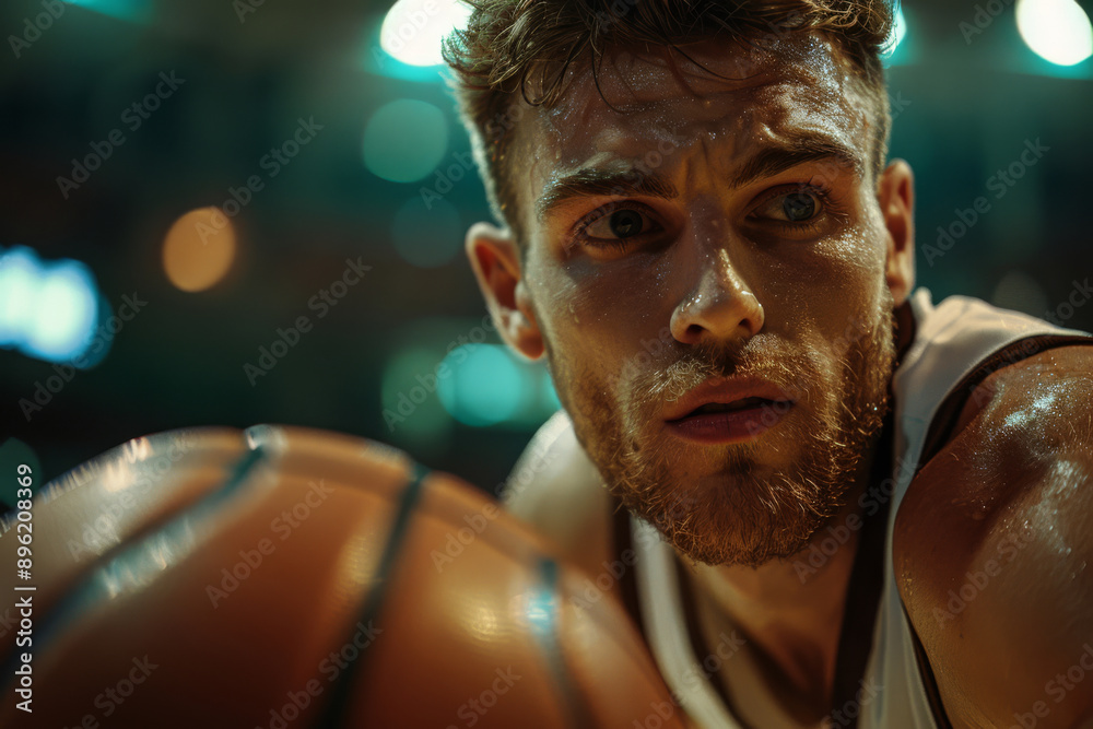 A basketball player spins the ball. Basketball player with a sword in his hands. A basketball player spins the ball. Basketball player with a sword in his hands.