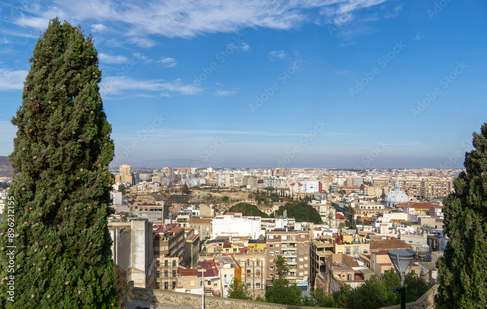 Fototapeta premium Panorama of the spanish City Cartagena