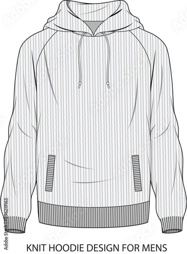 KNIT HOODIE DESIGN FREE VECTOR photo