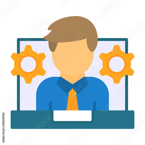 Collaboration Vector Icon Design