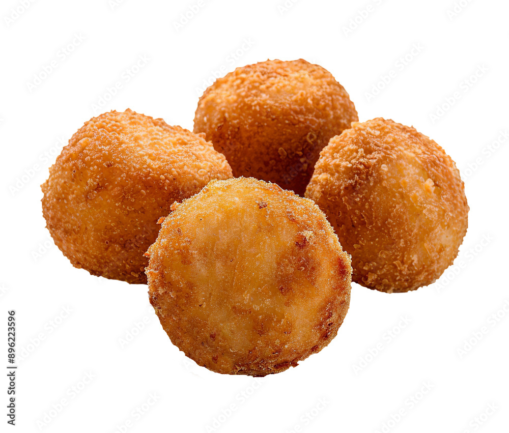 Kroketten isolated on transparent background