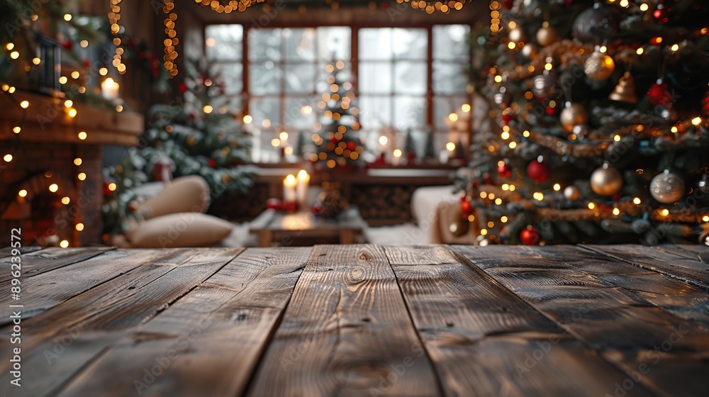 Festive Christmas Tabletop Display Festive Christmas Tabletop Display
