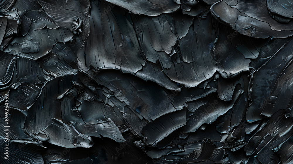 Macro Abstract Dark Charcoal Texture Close-Up Macro Abstract Dark Charcoal Texture Close-Up