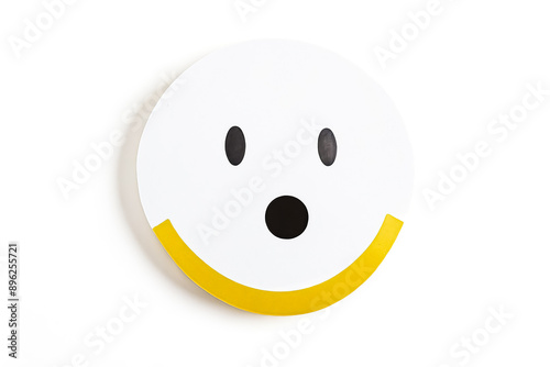 Yellow and Black Smiley Face