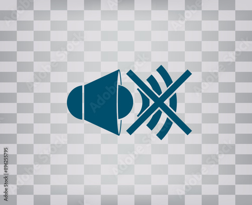 vector icon on gray background with gradient