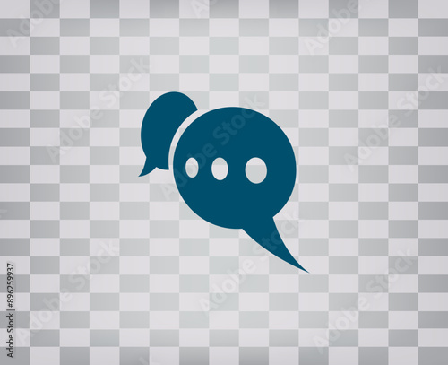 vector icon on gray background with gradient