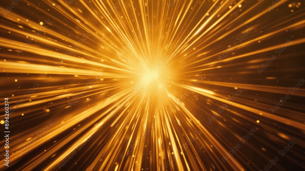 Sunburst effect with golden rays emanating from a dark center Sunburst effect with golden rays emanating from a dark center