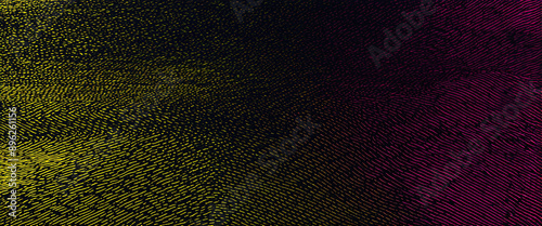 Abstract wavy background pattern in yellow mixed with pink