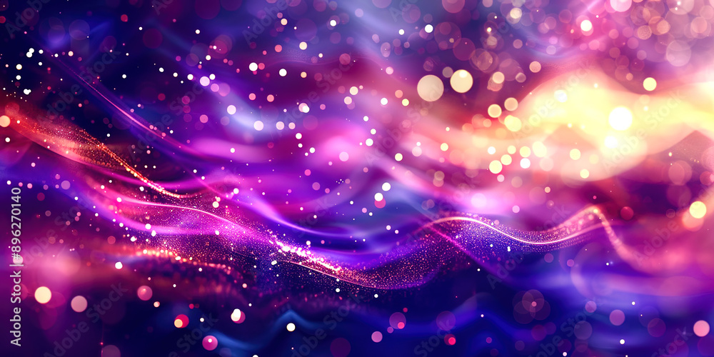Fototapeta premium Abstract background with waves
