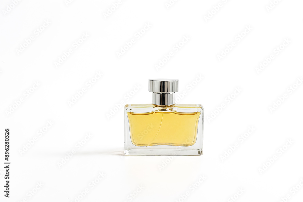 Perfume bottle on white background Perfume bottle on white background