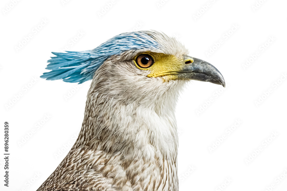 Blue-Crested Coucal Close-Up Blue-Crested Coucal Close-Up