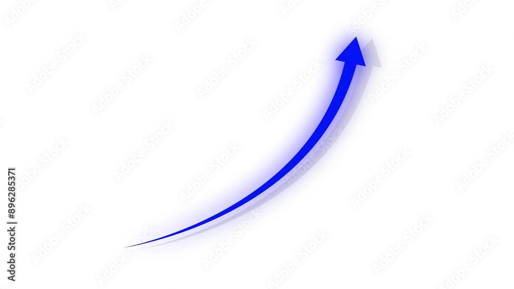 Glowing color Rising arrow transparent channel. arrow direction, down to up arrow. Glowing color Rising arrow transparent channel. arrow direction, down to up arrow.