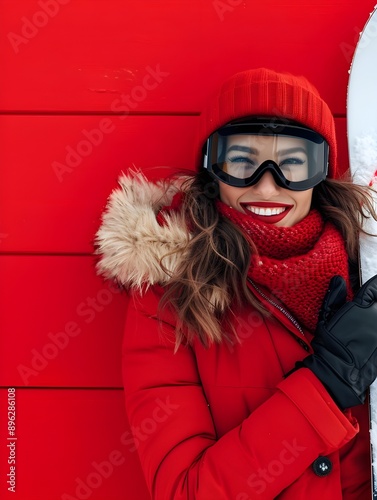 woman in winter clothing