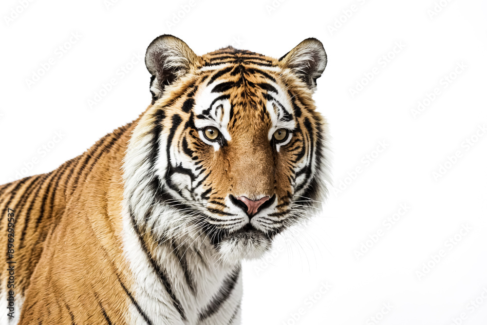 Obraz premium Close-up of a Tiger's Face