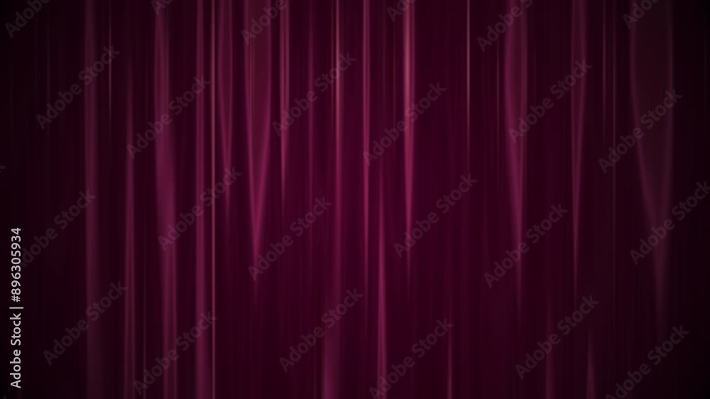 Red Silk Theatrical Curtain Background Loop [4K]