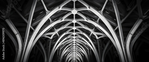 Wallpaper Mural The Stadium Roof Steel Beam Structure, Representing Strength And Architecture Torontodigital.ca