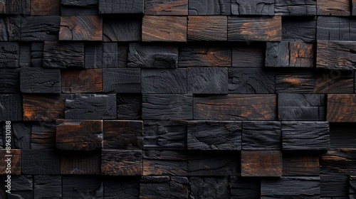 design of dark wood background