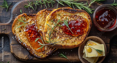 French Toast With Thyme and Honey