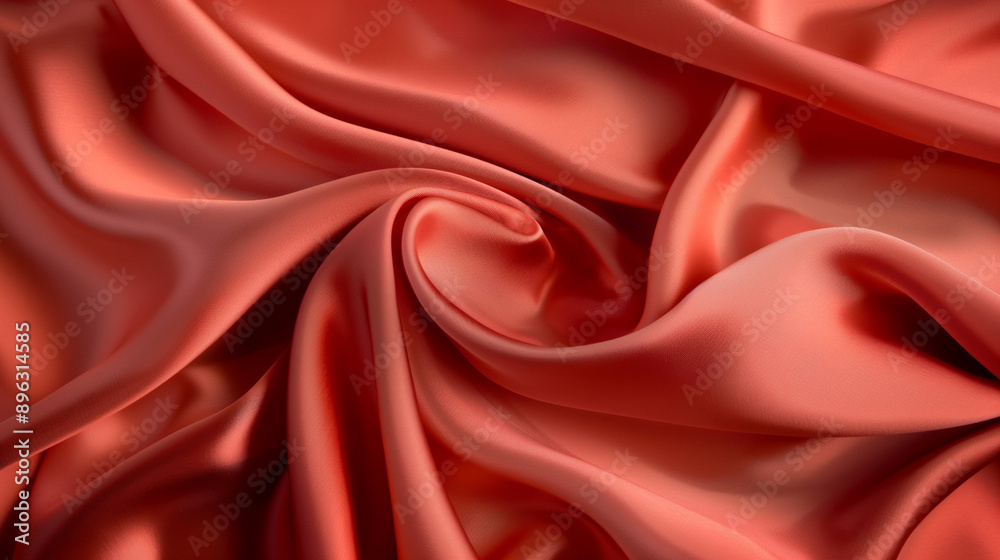 Flowing waves of fabric, gently undulating and rippling, with a soft, silk-like texture background Flowing waves of fabric, gently undulating and rippling, with a soft, silk-like texture background