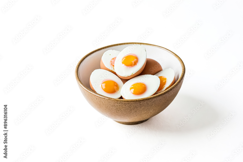 Boiled Eggs in a Bowl Boiled Eggs in a Bowl