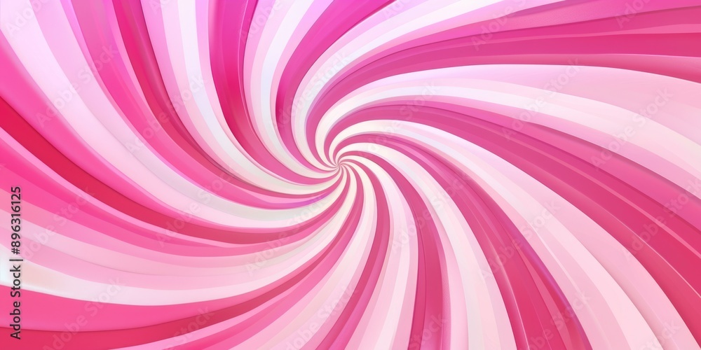 Vivid swirl of pinks and whites, abstract design for modern decor. Circular pattern with a gradient effect. Vivid swirl of pinks and whites, abstract design for modern decor. Circular pattern with a gradient effect.