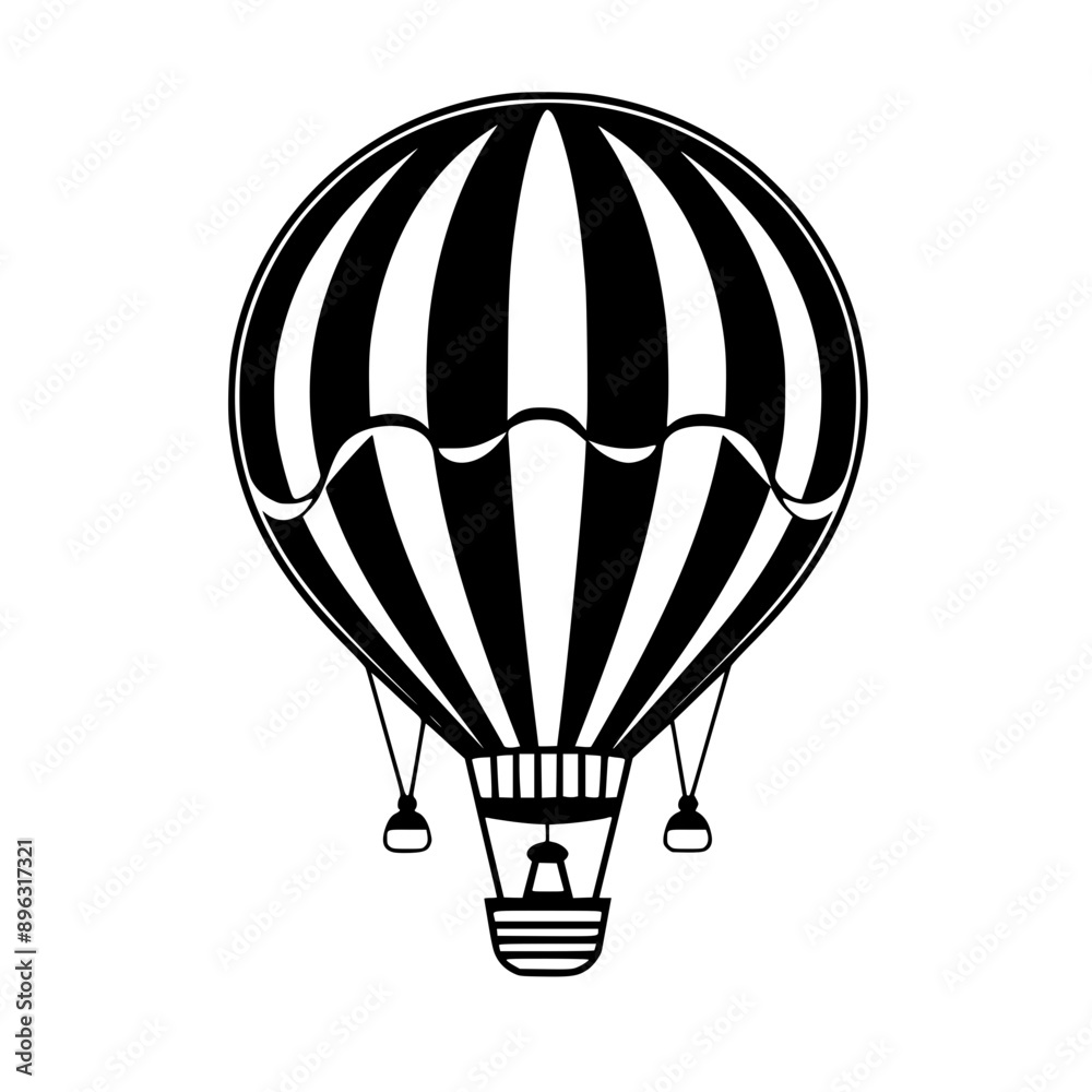 Obraz premium Hot Air Balloon Vector
