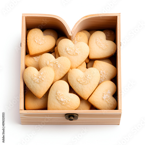 Wallpaper Mural heart shaped cookies Torontodigital.ca