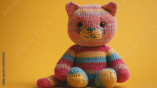 Crochet Plushies, hand knitted cat toy