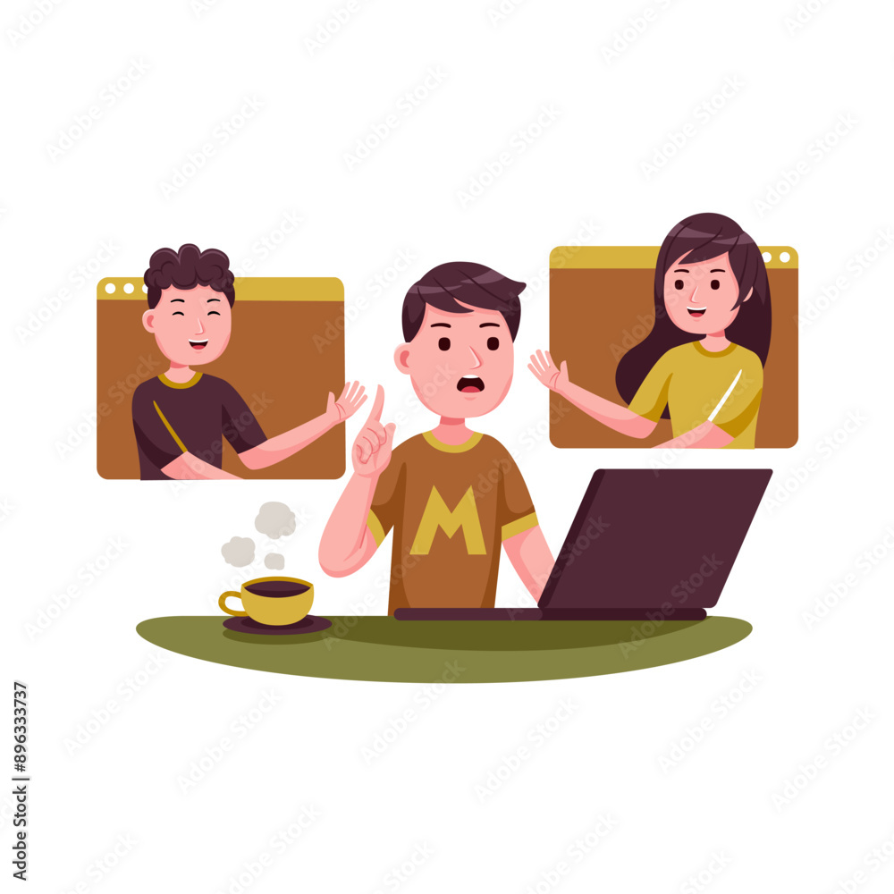 business team people vector illustration business team people vector illustration