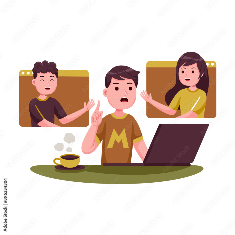 business team people vector illustration business team people vector illustration
