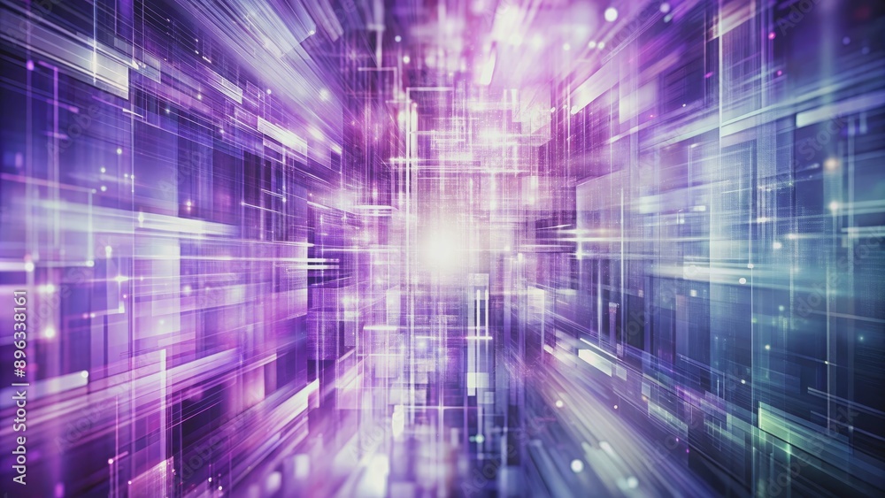 Abstract Purple Digital Grid A Digital Perspective of Interconnectedness, abstract art , digital art , purple , grid Abstract Purple Digital Grid A Digital Perspective of Interconnectedness, abstract art , digital art , purple , grid