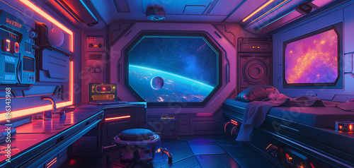 Galaxy cabin 003