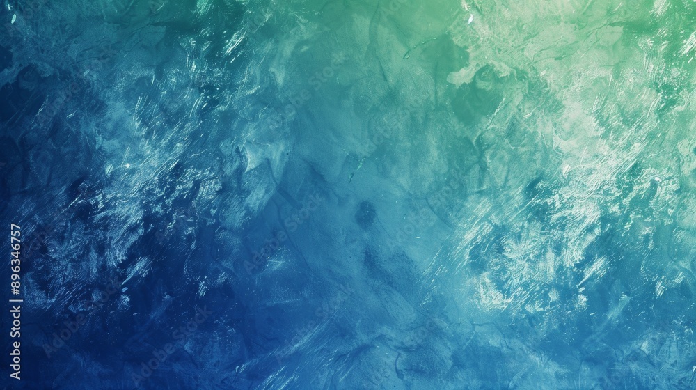 Rough textured wall with a blue and green gradient, providing a grunge-style backdrop for design projects and creative endeavors Rough textured wall with a blue and green gradient, providing a grunge-style backdrop for design projects and creative endeavors